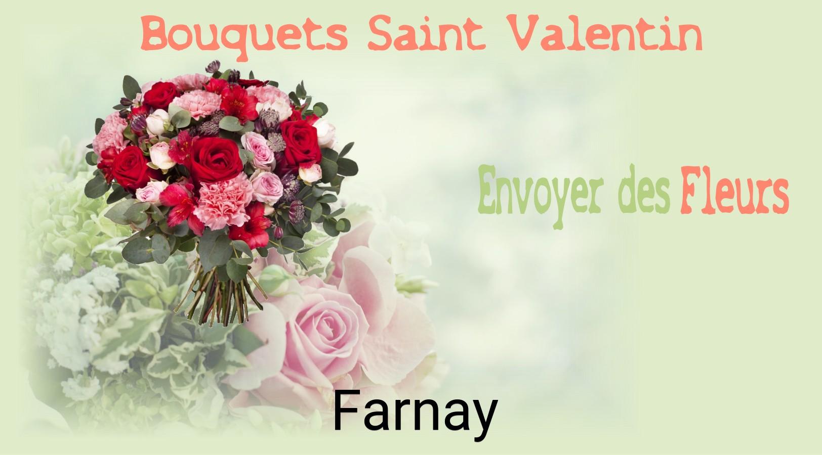Roses de Saint-Valentin livrées à Farnay